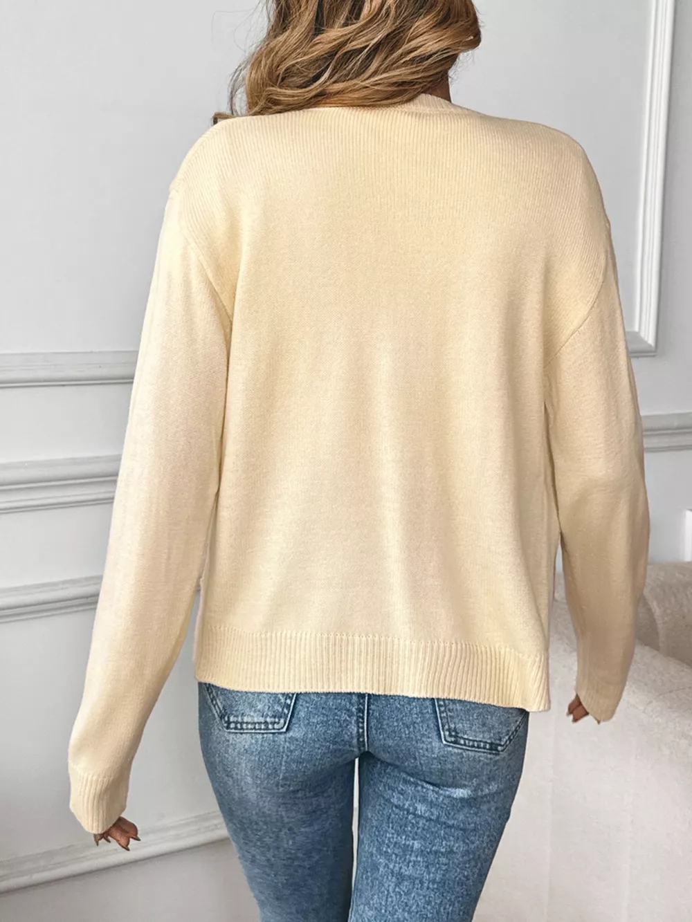 Teddy Bear Button Up Cardigan, image 6