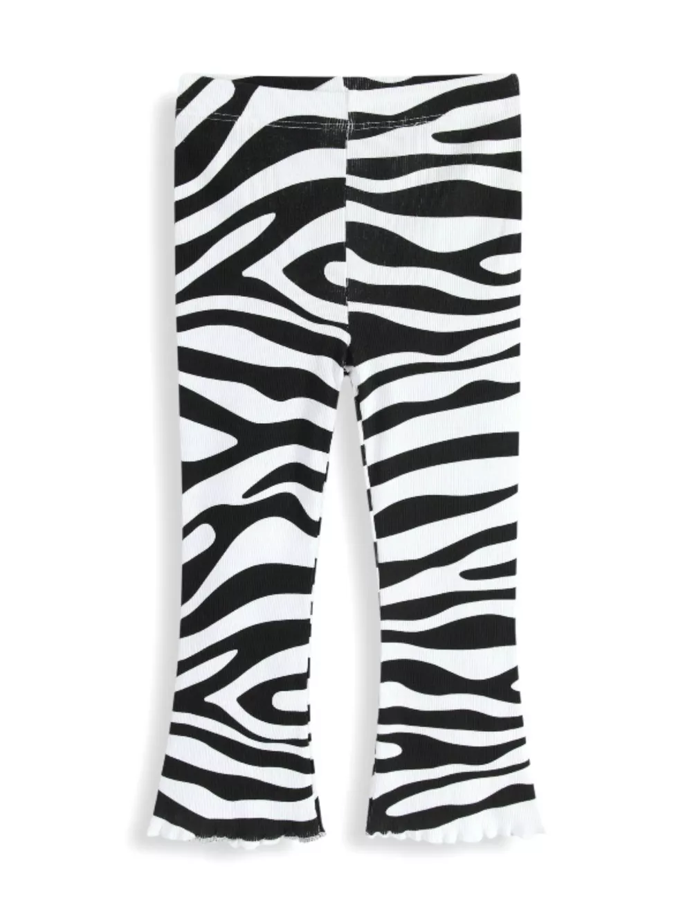 Children's Zebra Print Flare Pants, image 4