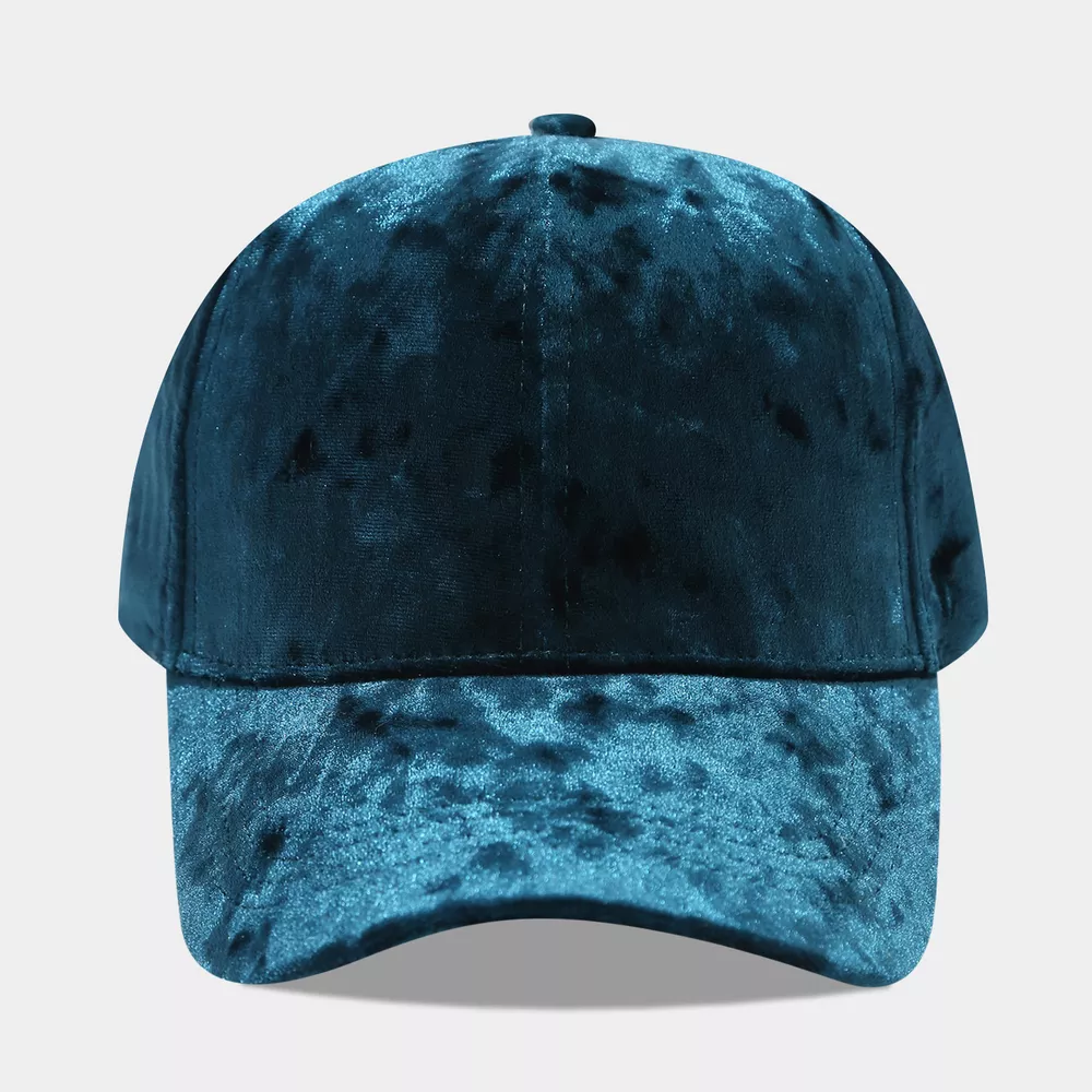 Velvet Adjustable Baseball Cap