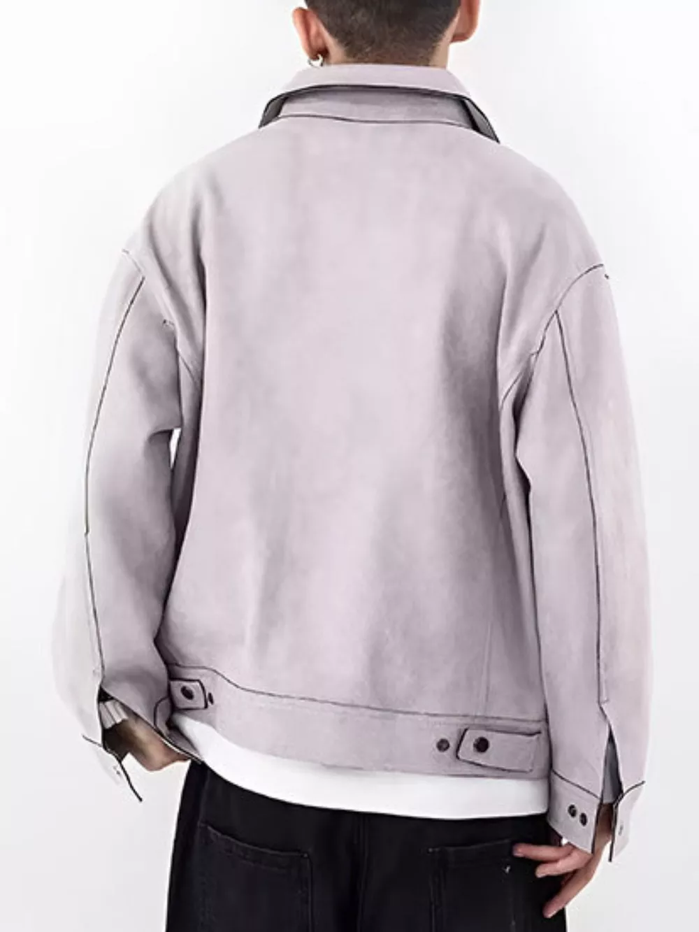 Men's Casual Lightweight Zip-Up Jacket, image 4