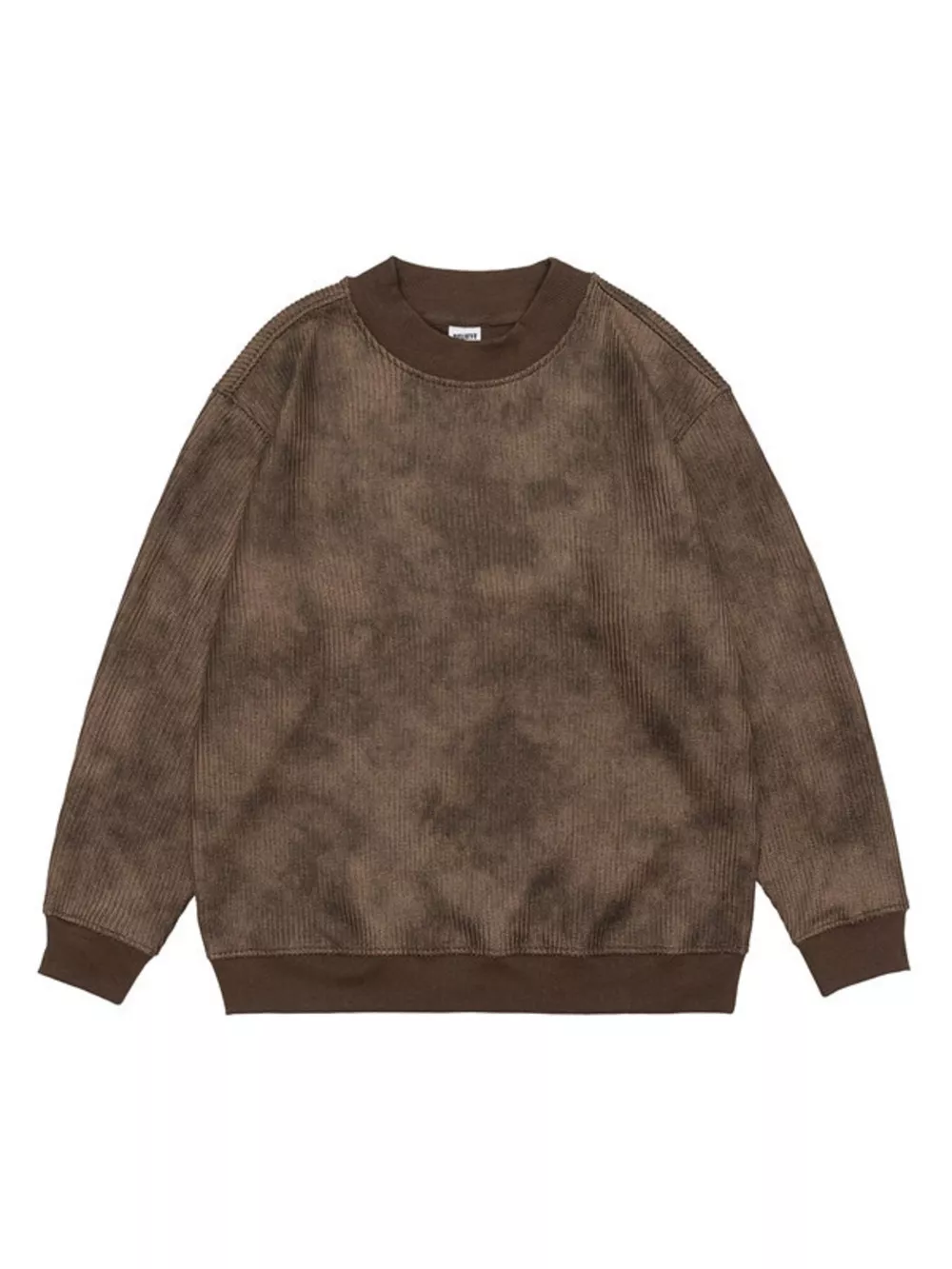 Men's Plus Size Round Neck Long Sleeve Sweatshirt