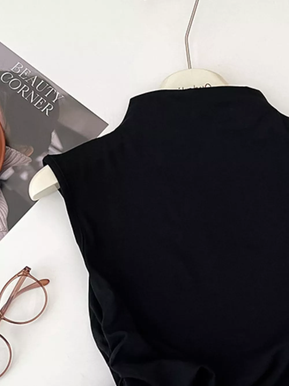 Ruched Mock Neck Tank, image 28