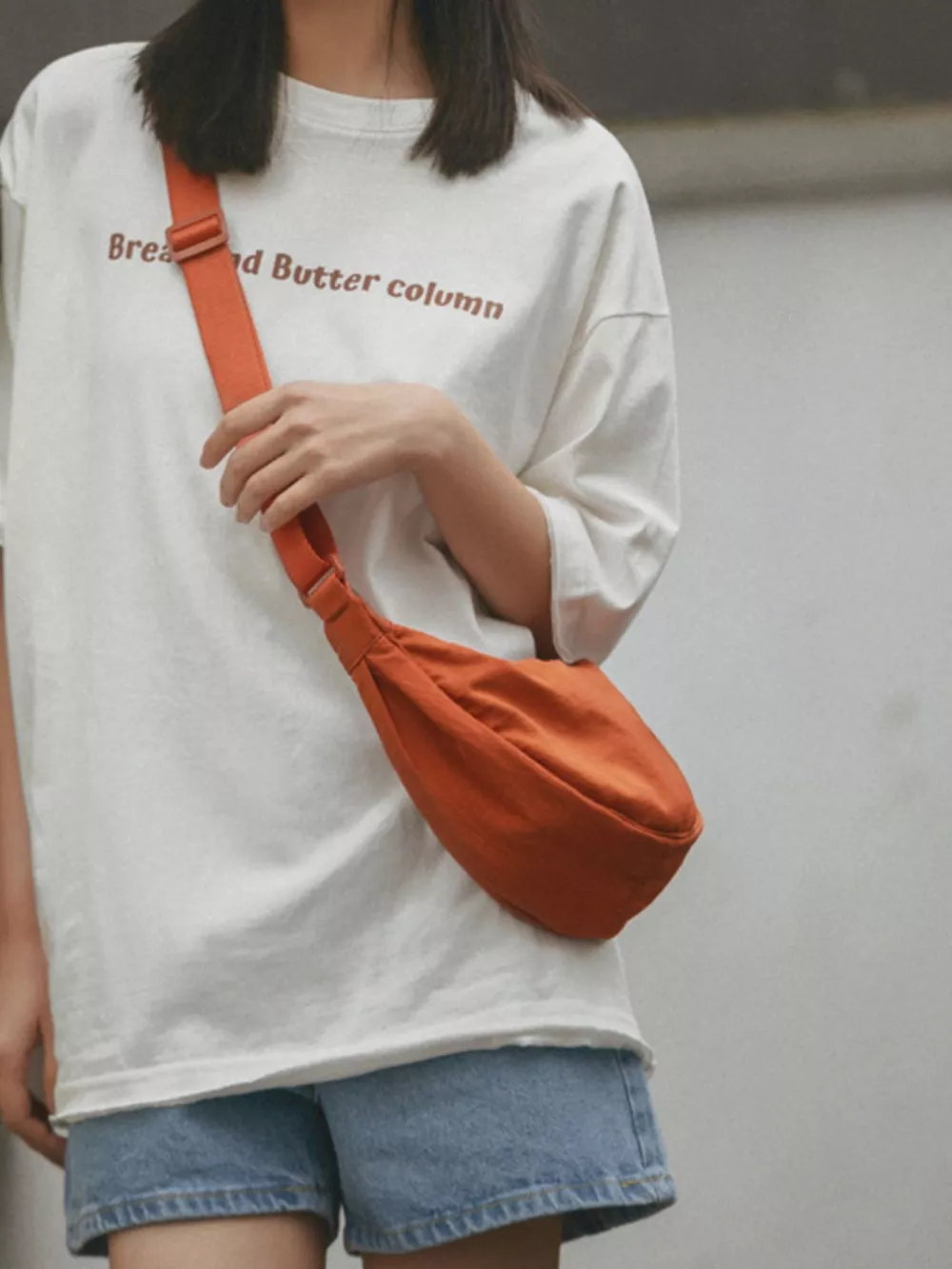 Casual Lightweight Crescent Crossbody Bag, image 4