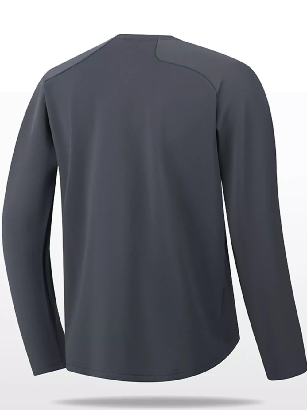 Men's Plus Size Long Sleeve Performance Active T-Shirt, image 7