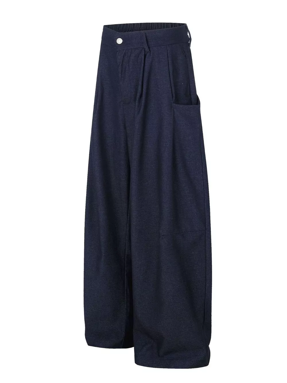 Men's High-Waisted Pleated Wide-Leg Casual Pants, image 12