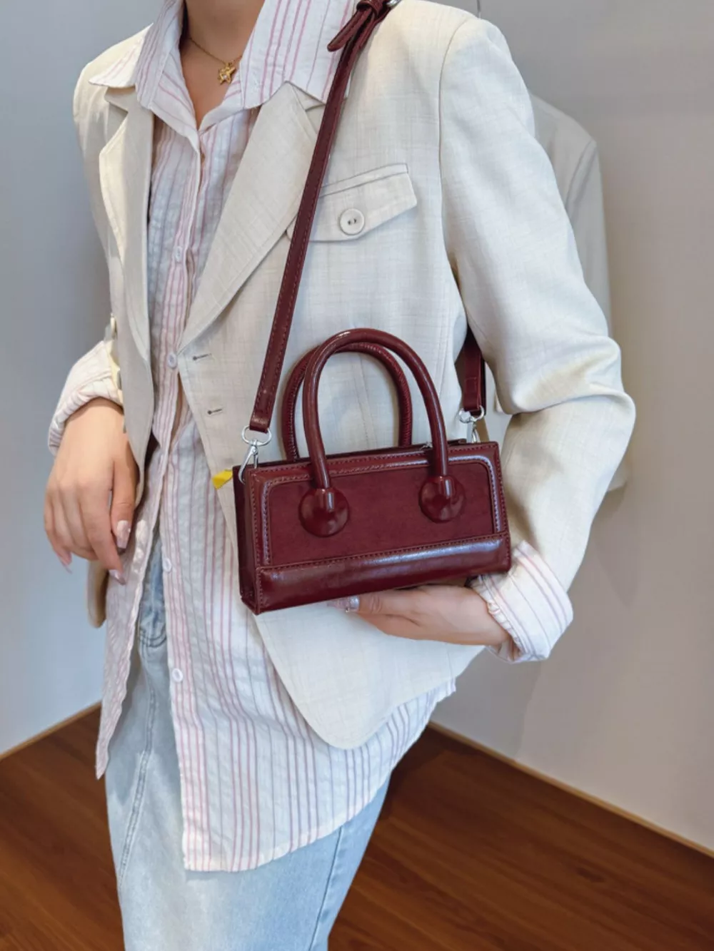 Top Handle Crossbody Bag, image 12