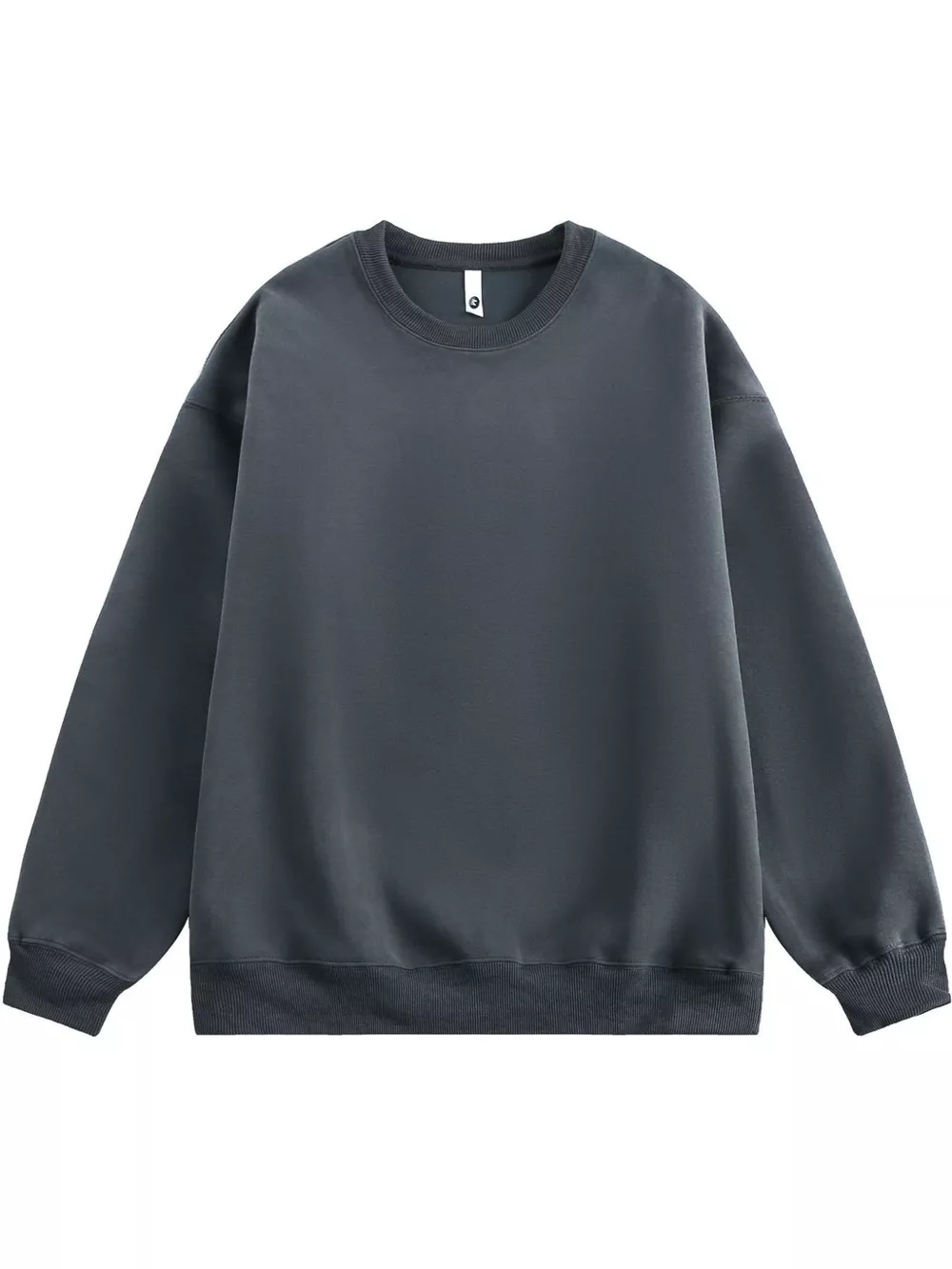 Men's Plus Size Crew Neck Long Sleeve Sweatshirt, image 11