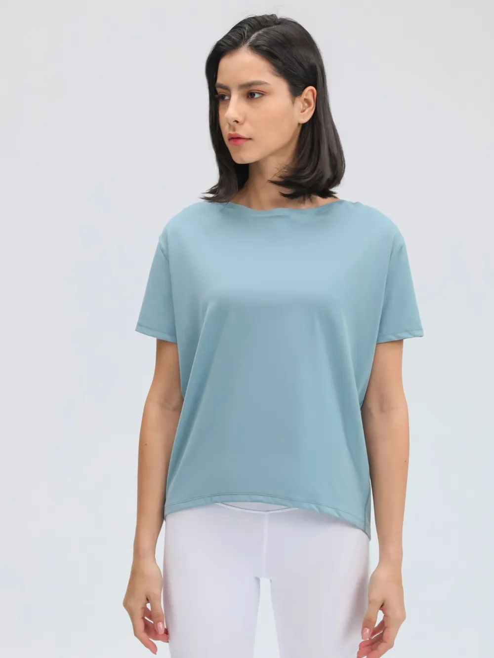 Round Neck Short Sleeve Active T-Shirt, image 24