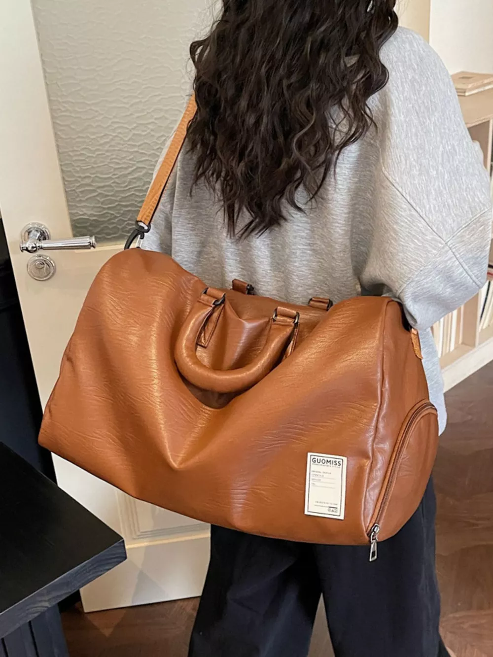 PU Leather Travel Bag, image 7
