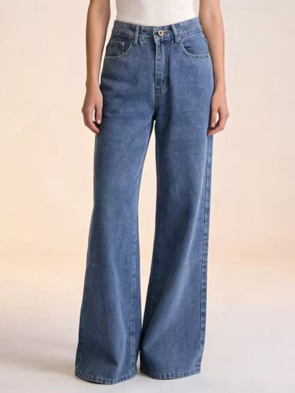 Bow Back Wide Leg Jeans, image 6