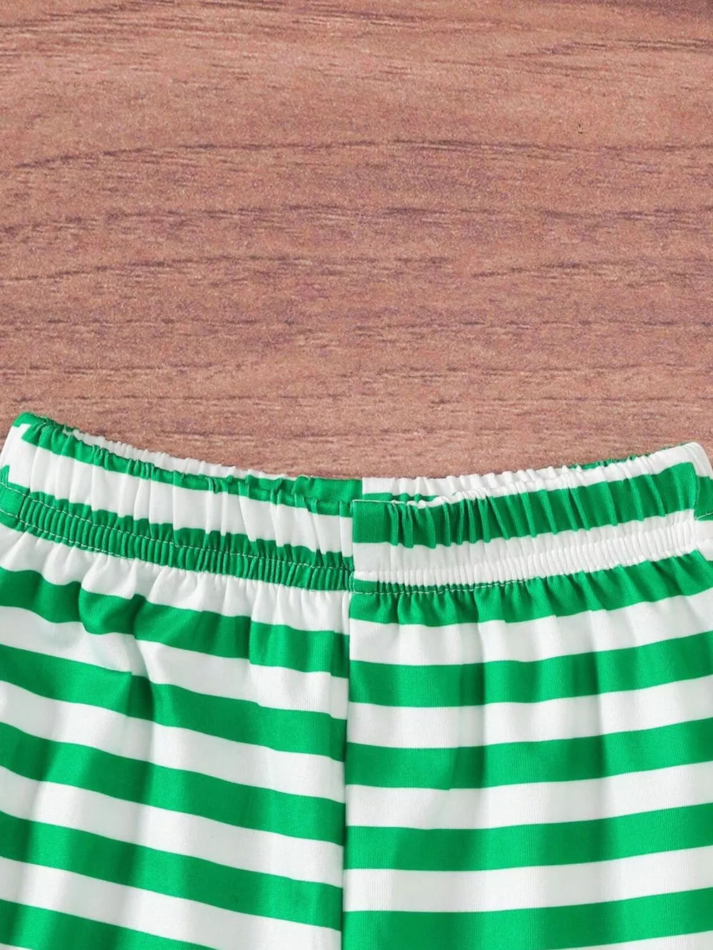Children's Christmas Ruffle Trim Top and Pants Set, image 16