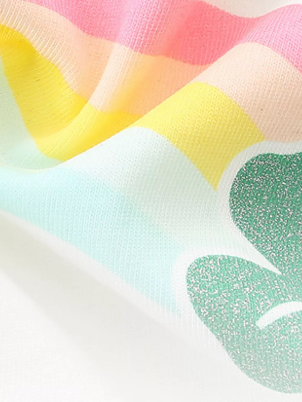 Children's Rainbow Short Sleeve Tulle Dress, image 5