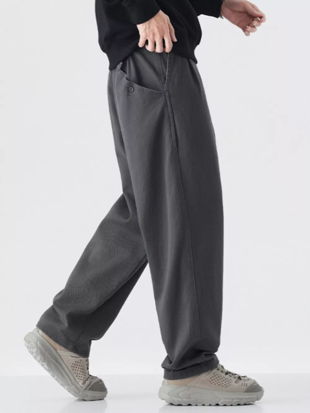 Men's Wide-Leg Casual Pants, image 5