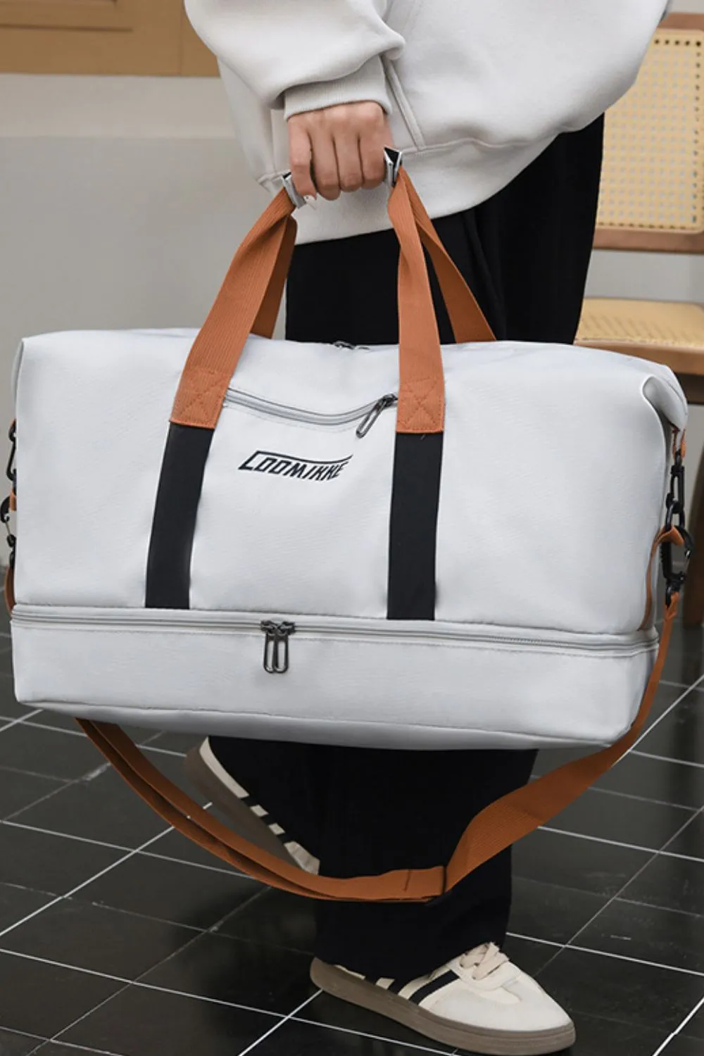 Oxford Cloth Dry and Wet Separation Travel Bag, image 2