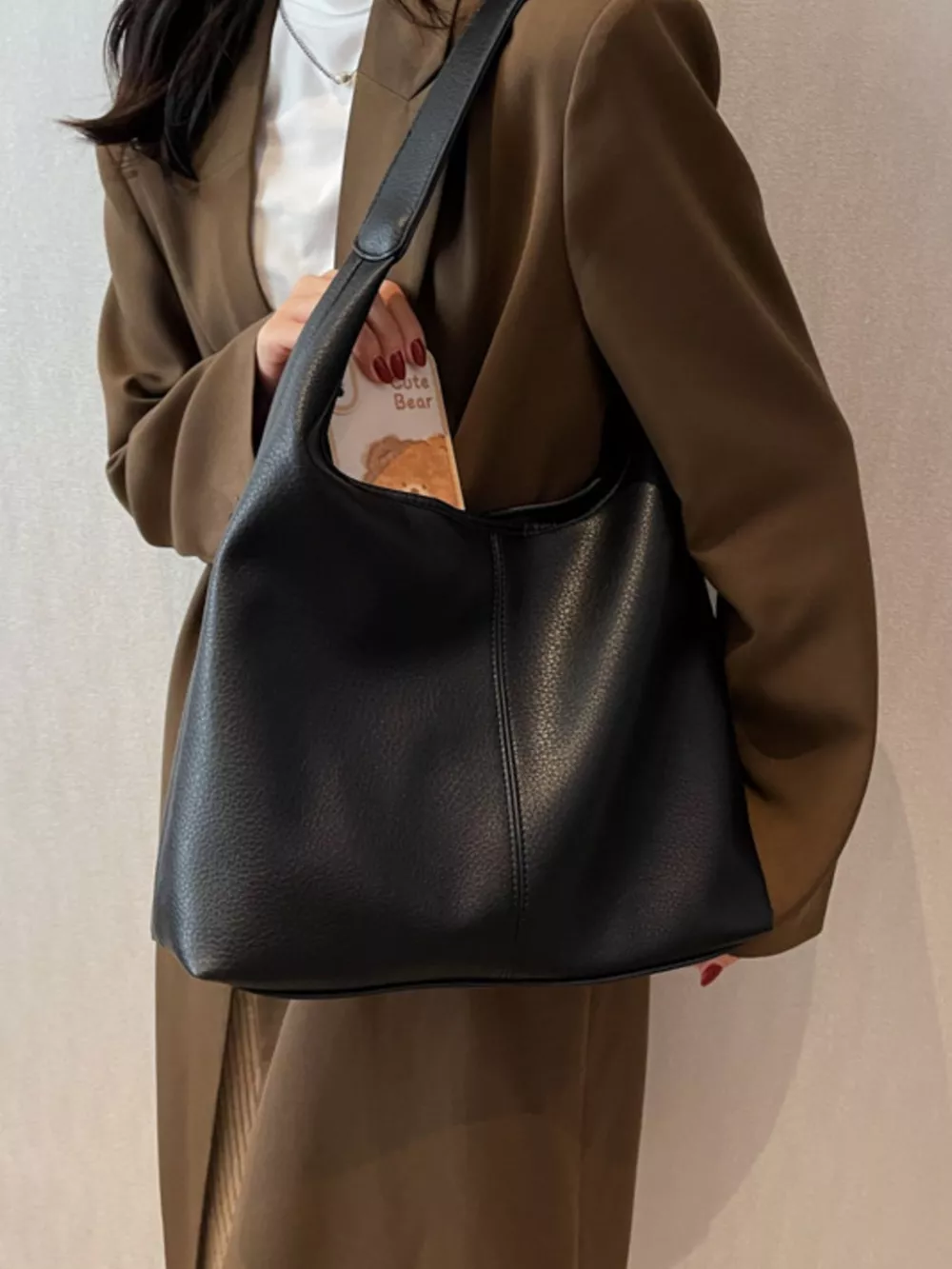 PU Leather Shoulder Bag, image 5