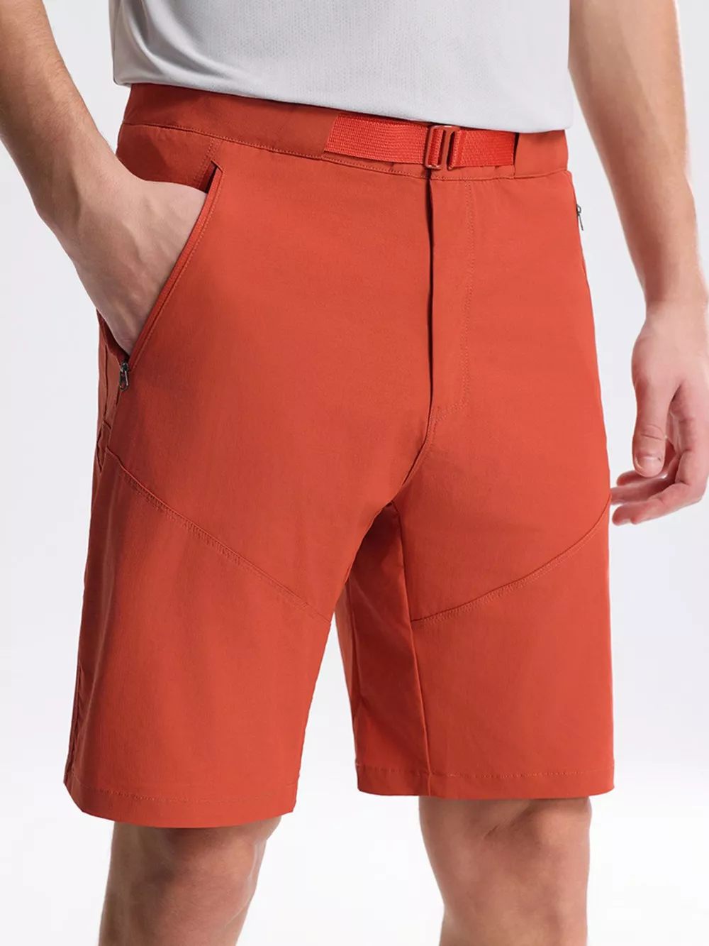 Men's Plus Size Pocketed Lightweight Shorts, image 8