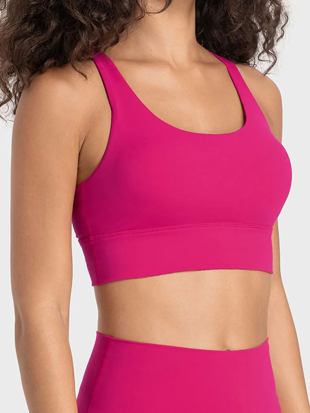 Crisscross Scoop Neck Active Tank, image 24