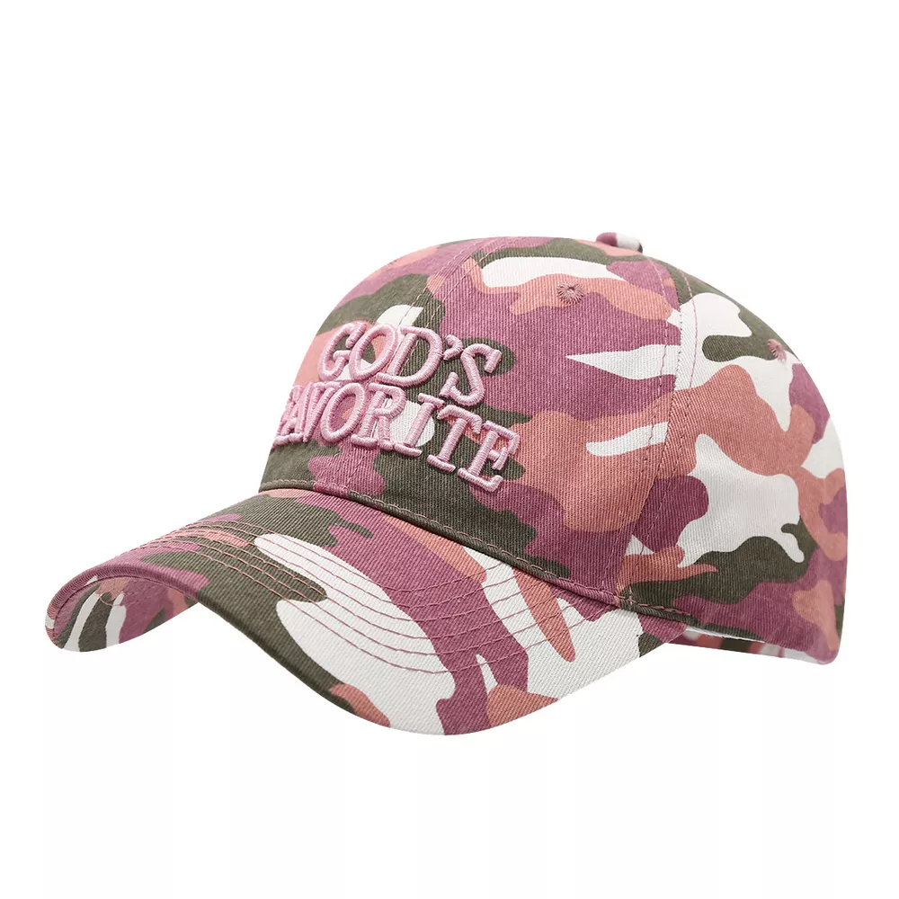 Camouflage Embroidered Baseball Cap, image 6