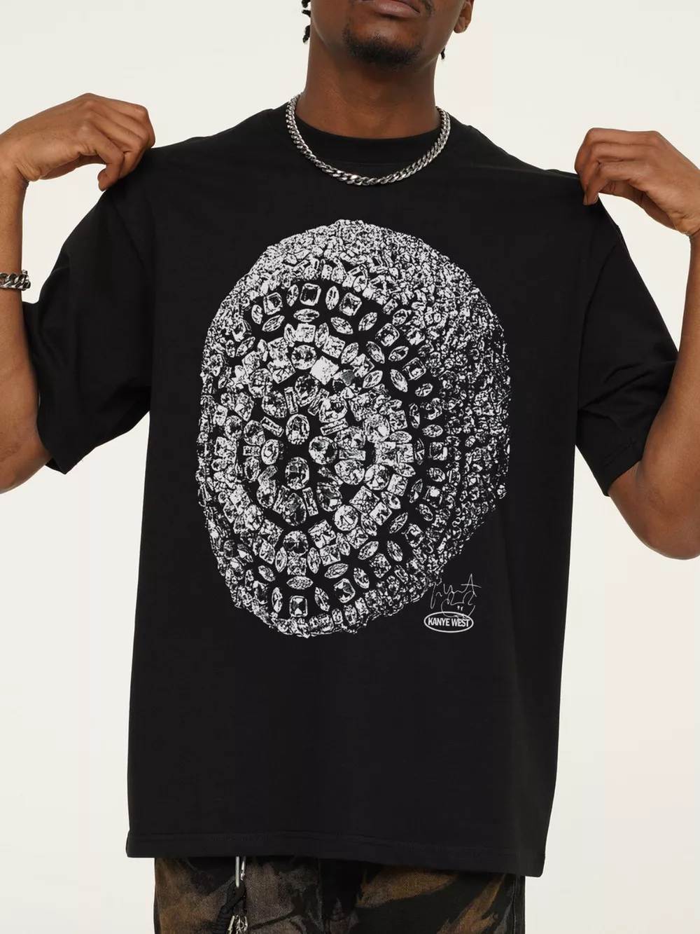 Men's Graphic Round Neck Short Sleeve T-Shirt