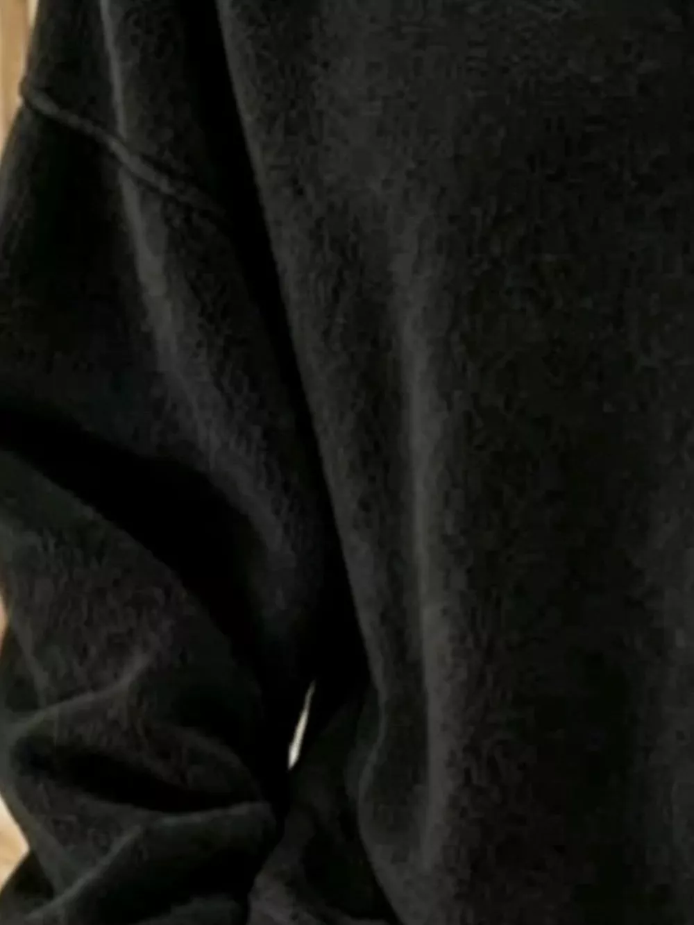 Button Detail Dropped Shoulder Sweatshirt, image 6