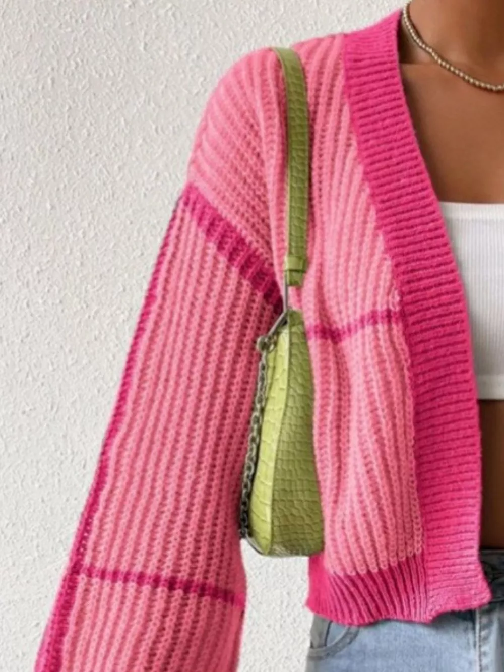 Open Front Long Sleeve Cardigan, image 3
