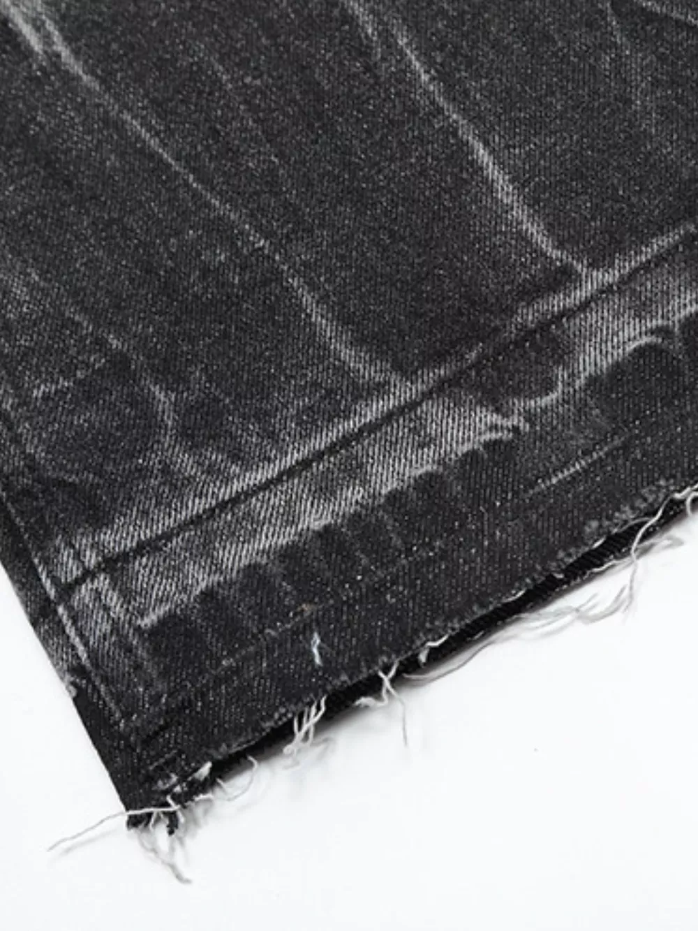 Men's Washed Wide Leg Jeans, image 10