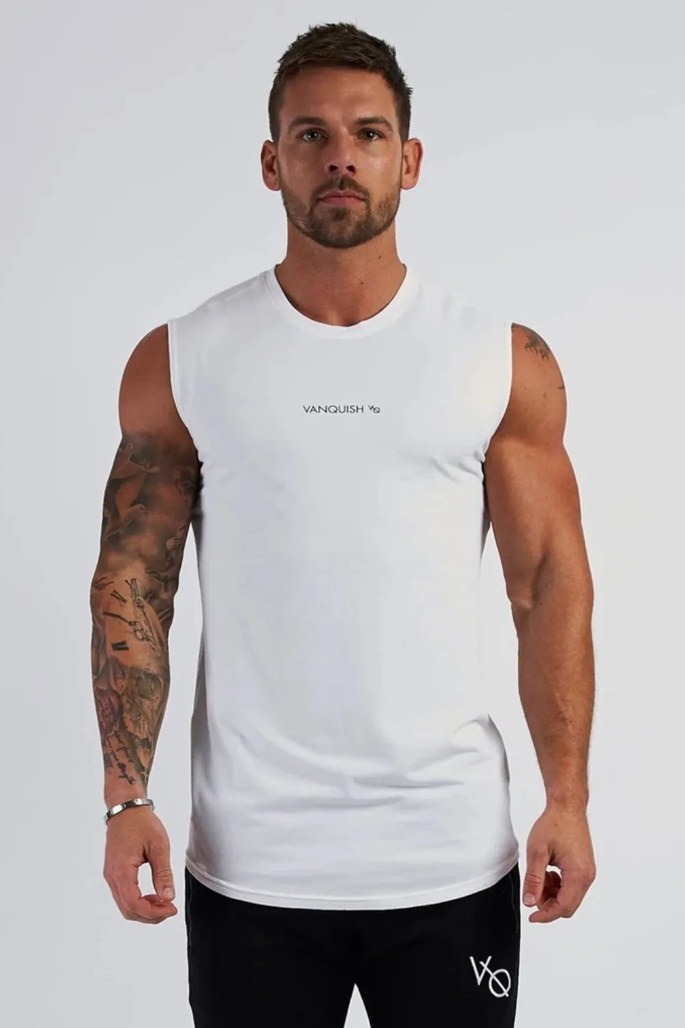 Men's Round Neck Tank, image 7