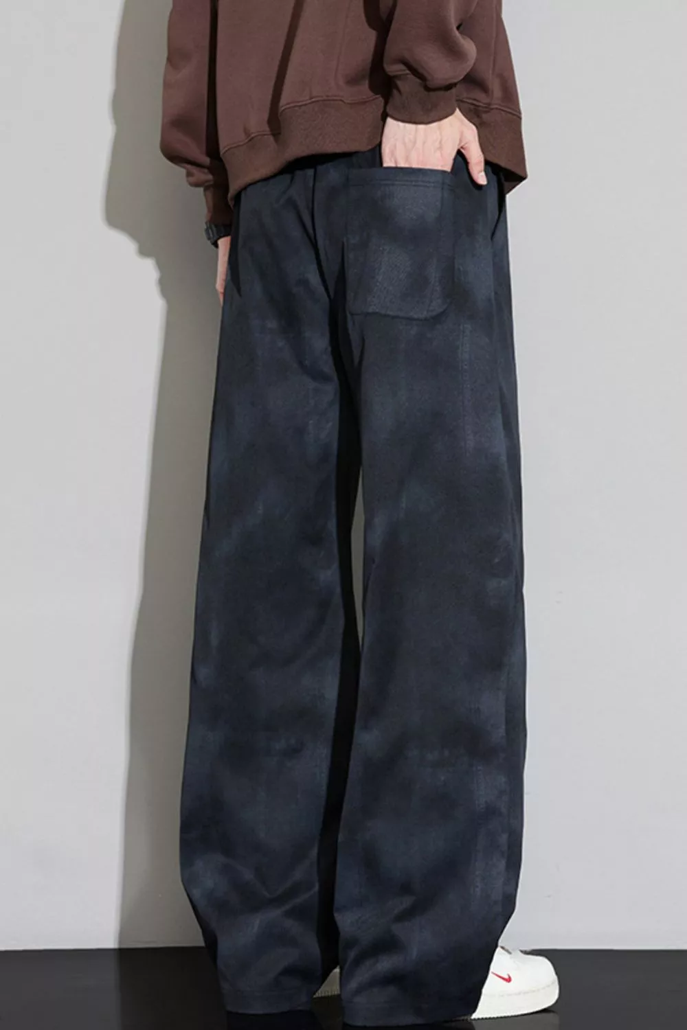 Men's Tie-Dye Loose Fit Casual Pants, image 8
