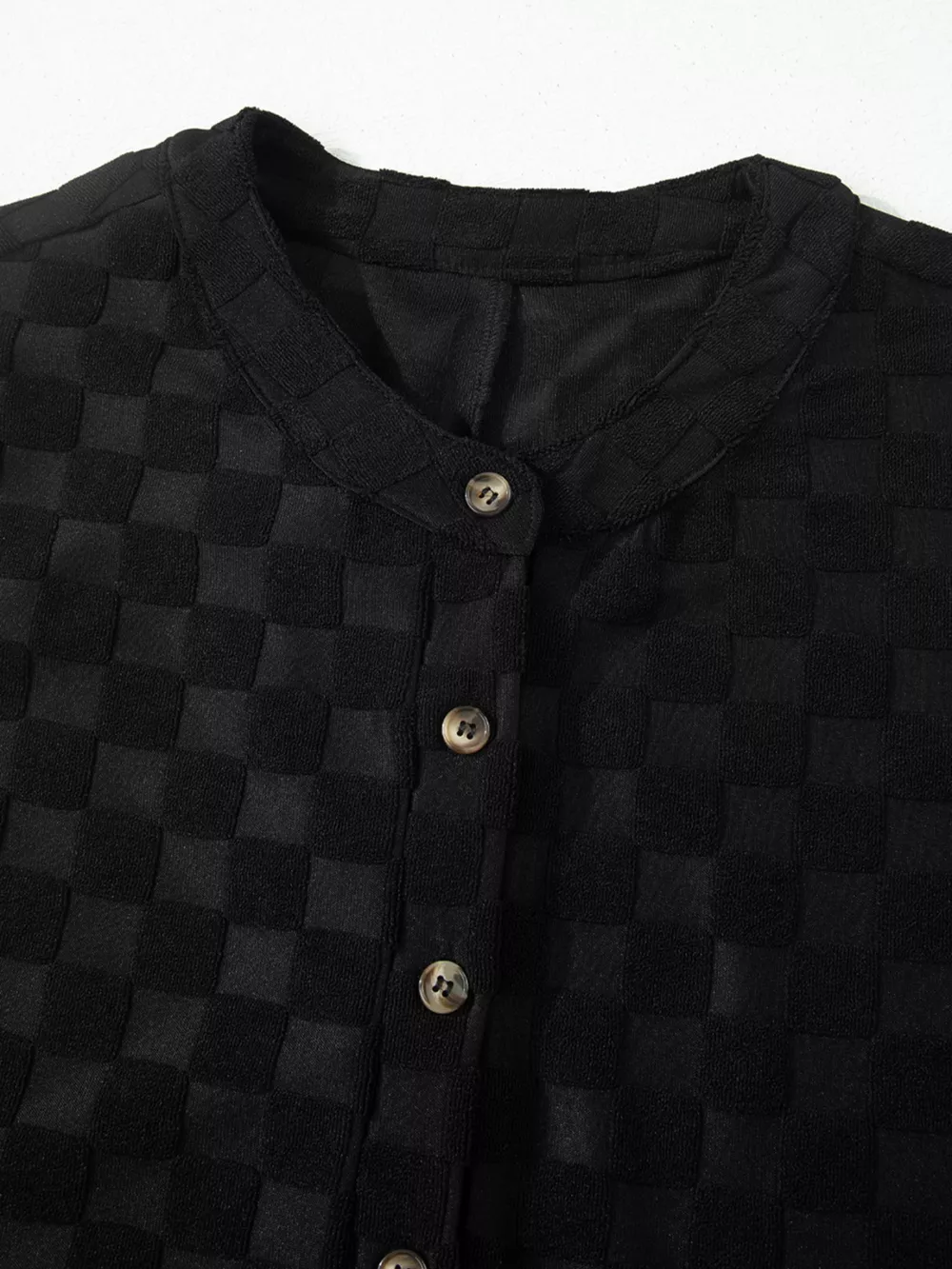 Checkered Sleeveless Wide Leg Jumpsuit, image 5