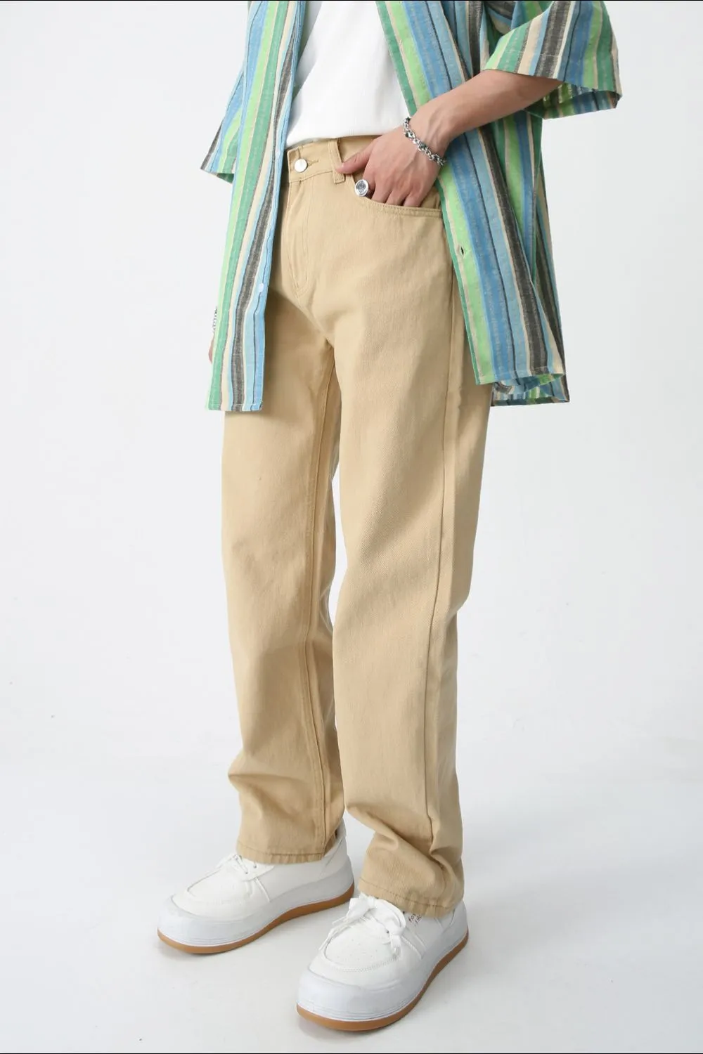 Mid Rise Jeans with Pockets, image 5