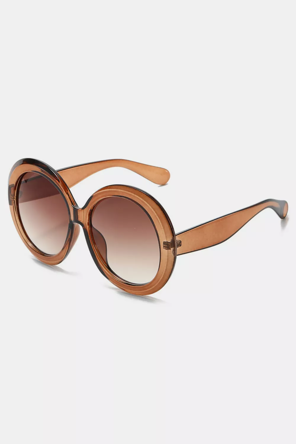 Oversized Round Frame Fashion Sunglasses, image 8