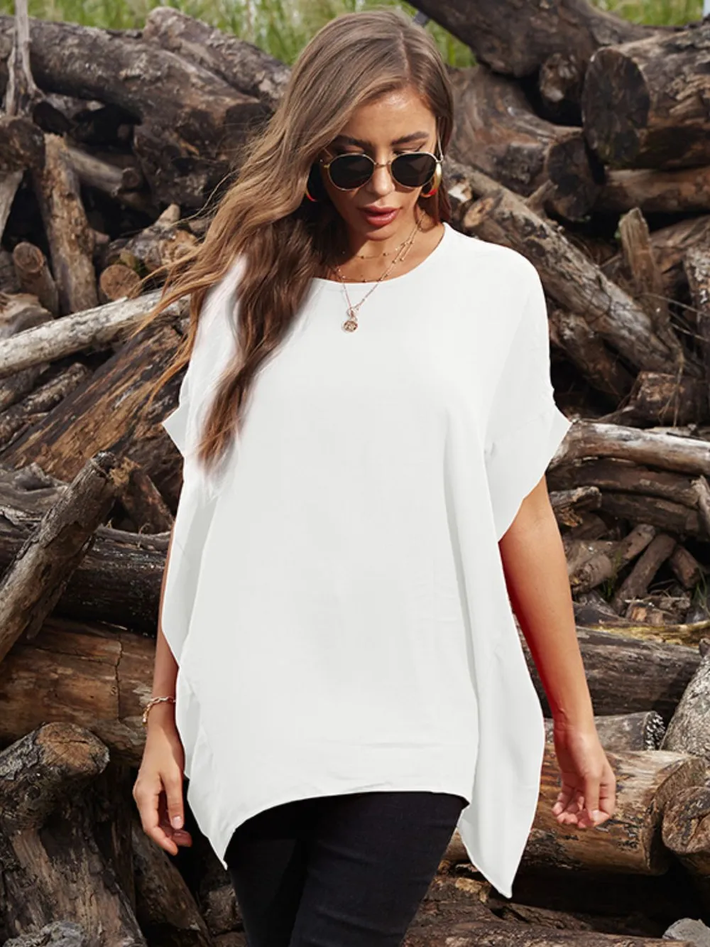 Round Neck Short Sleeve T-Shirt, image 10