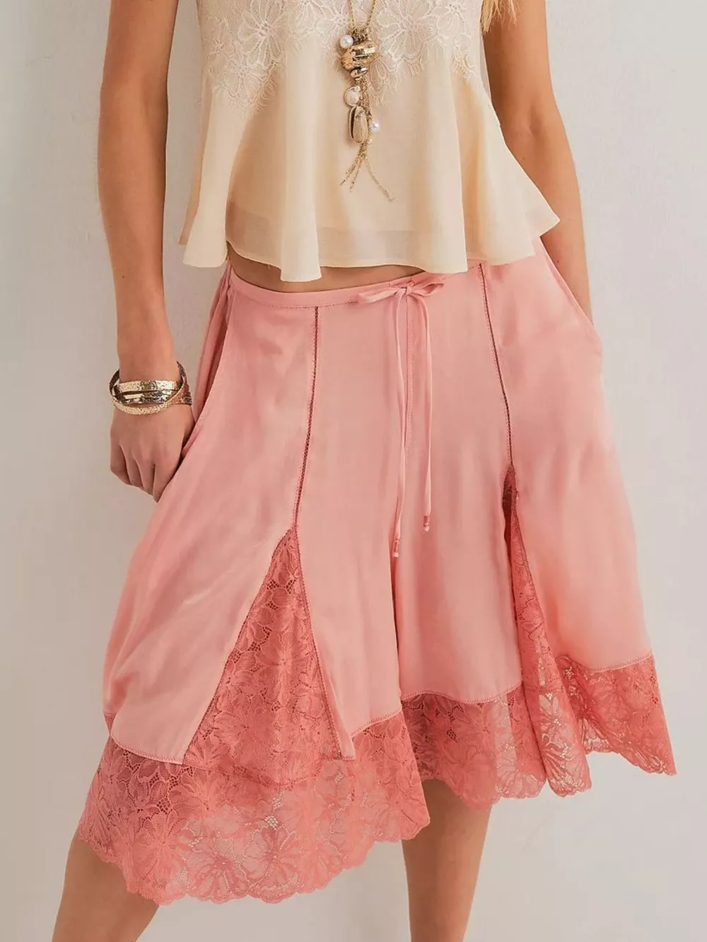 Lace Detail Shorts, image 14