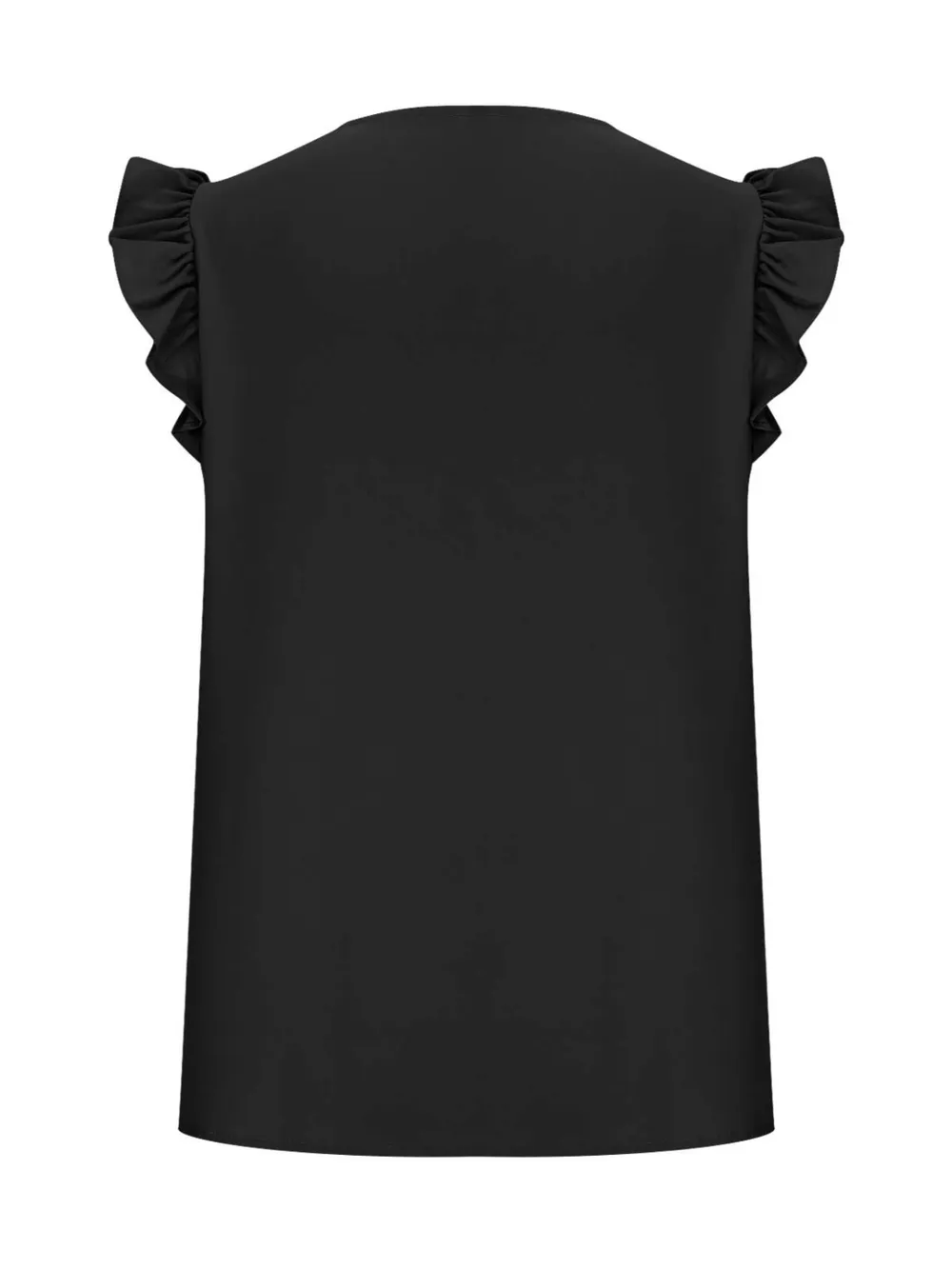 Lace Detail V-Neck Cap Sleeve Blouse, image 9