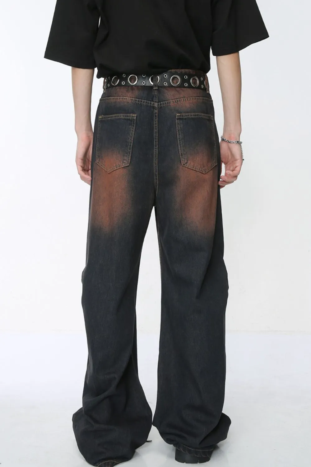 Wide Leg Jeans with Pockets, image 4