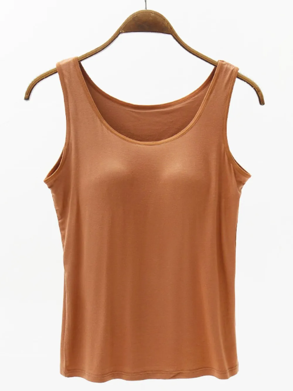 Full Size Wide Strap Modal Tank with Bra, image 9