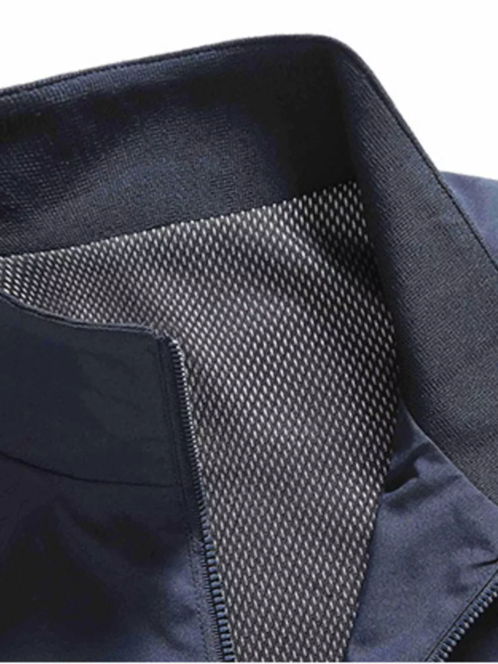 Men's Plus Size Zip Up Vest Coat, image 4