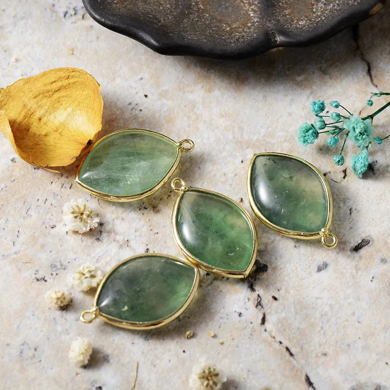 Copper Stone Teardrop Earrings, image 5