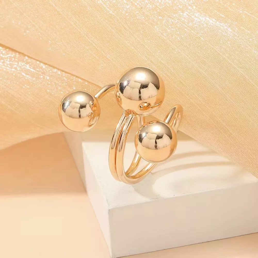 Multi Layered Ball Ring, image 4
