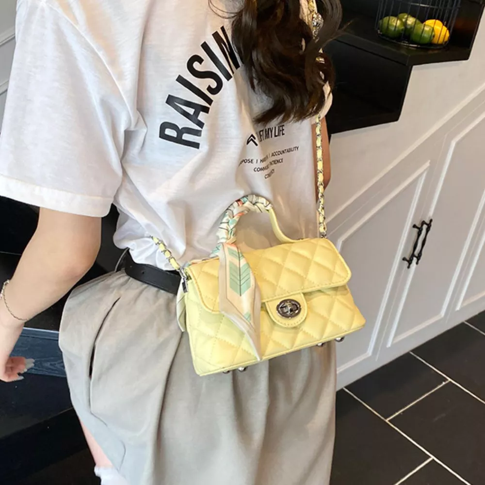Quilted Flap Crossbody Bag, image 2