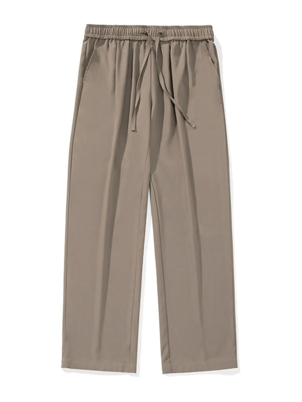 Men's Plus Size Drawstring Wide Leg Pants, image 7