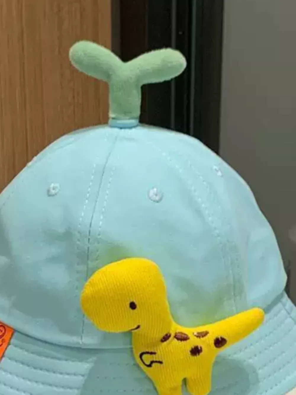 Children's Dinosaur & Sprout Decor Bucket Hat, image 11