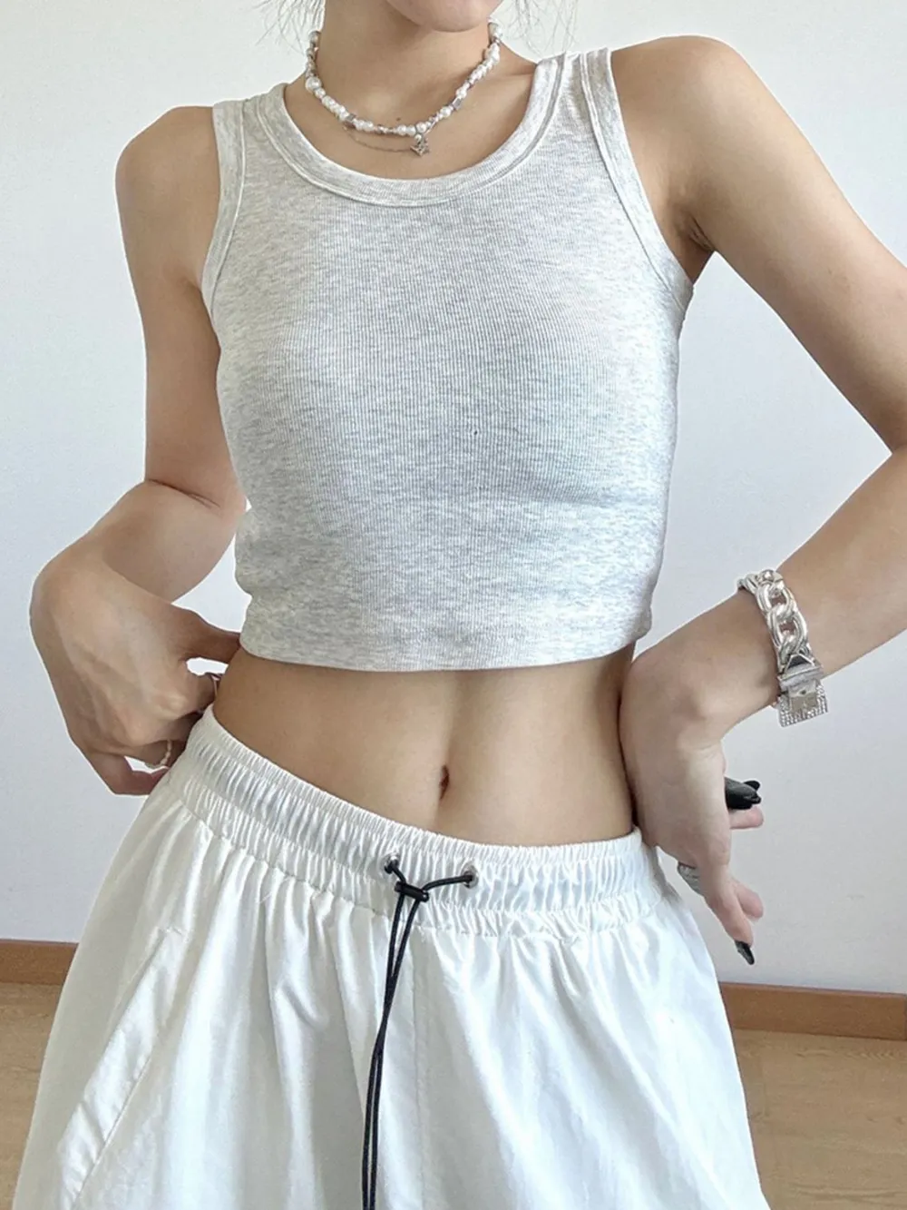 Ribbed Crop Tank Top, image 26