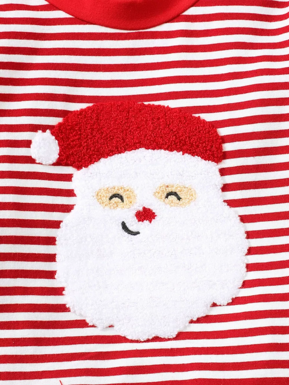 Children's Christmas Santa Striped Pajama Set, image 4