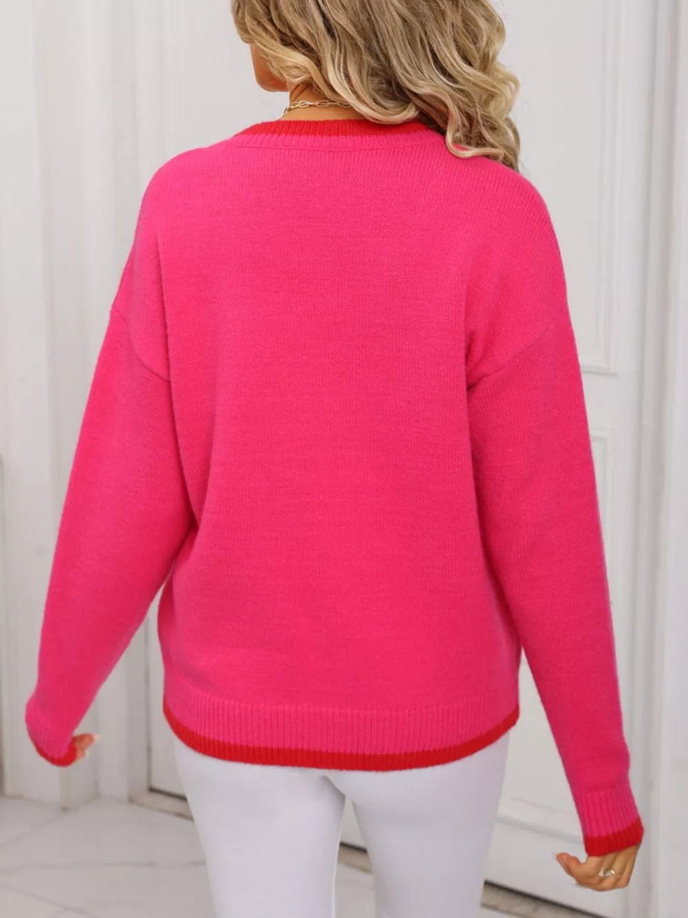 Strawberry Crew Neck Sweater, image 7