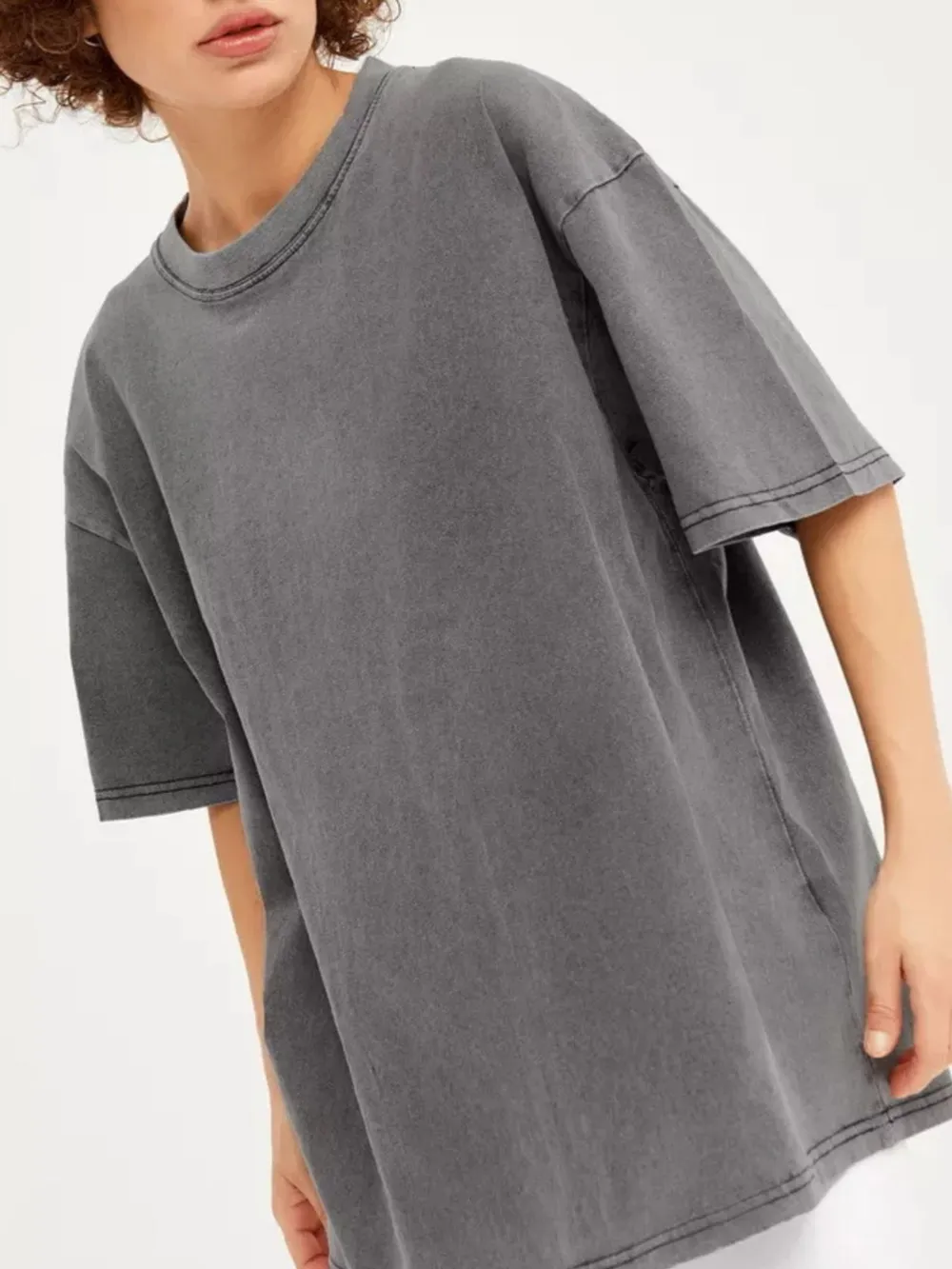 Round Neck Short Sleeve T-Shirt, image 11
