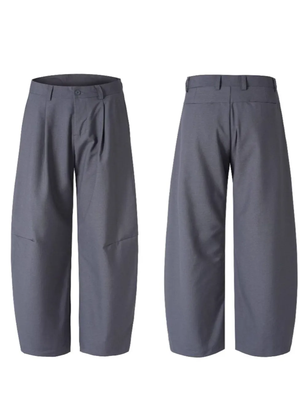 Men's Wide-Leg High-Waist Pants, image 7
