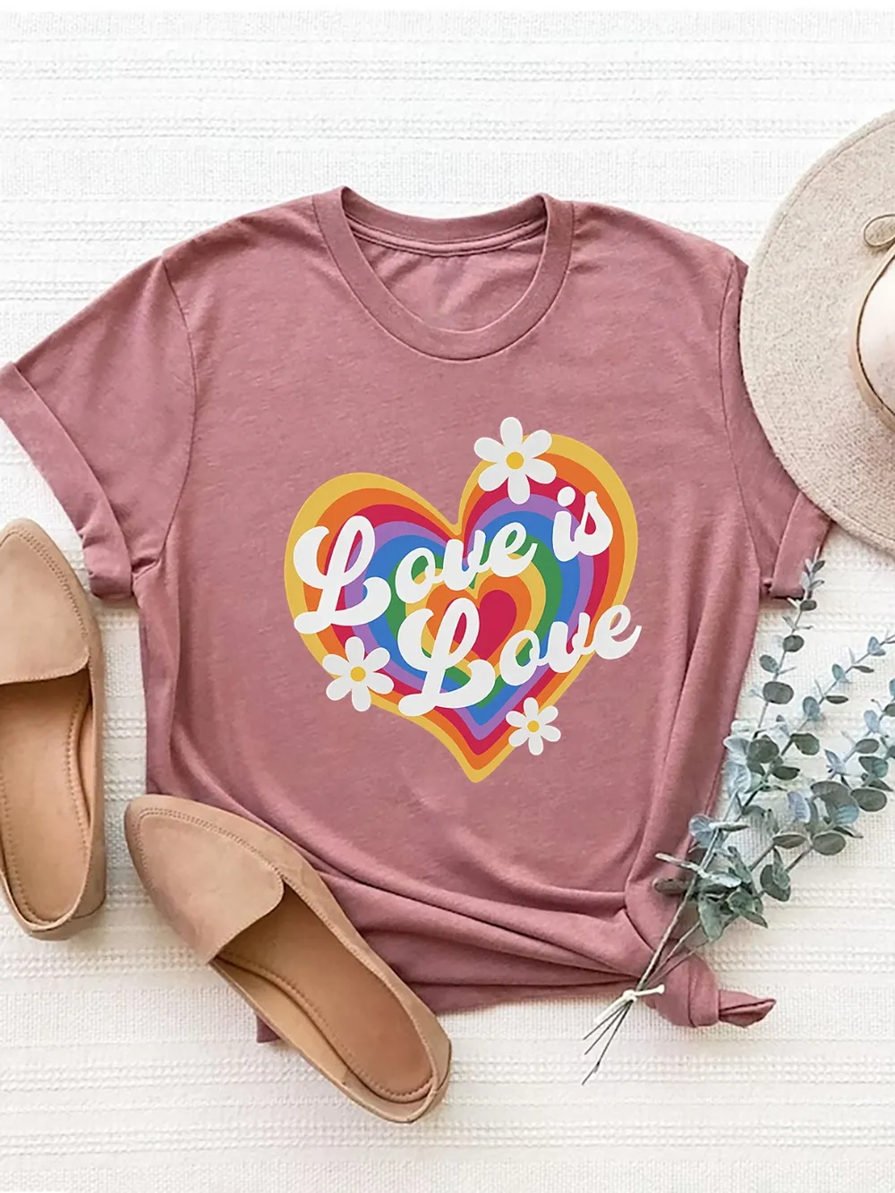 Graphic Round Neck Short Sleeve T-Shirt, image 4