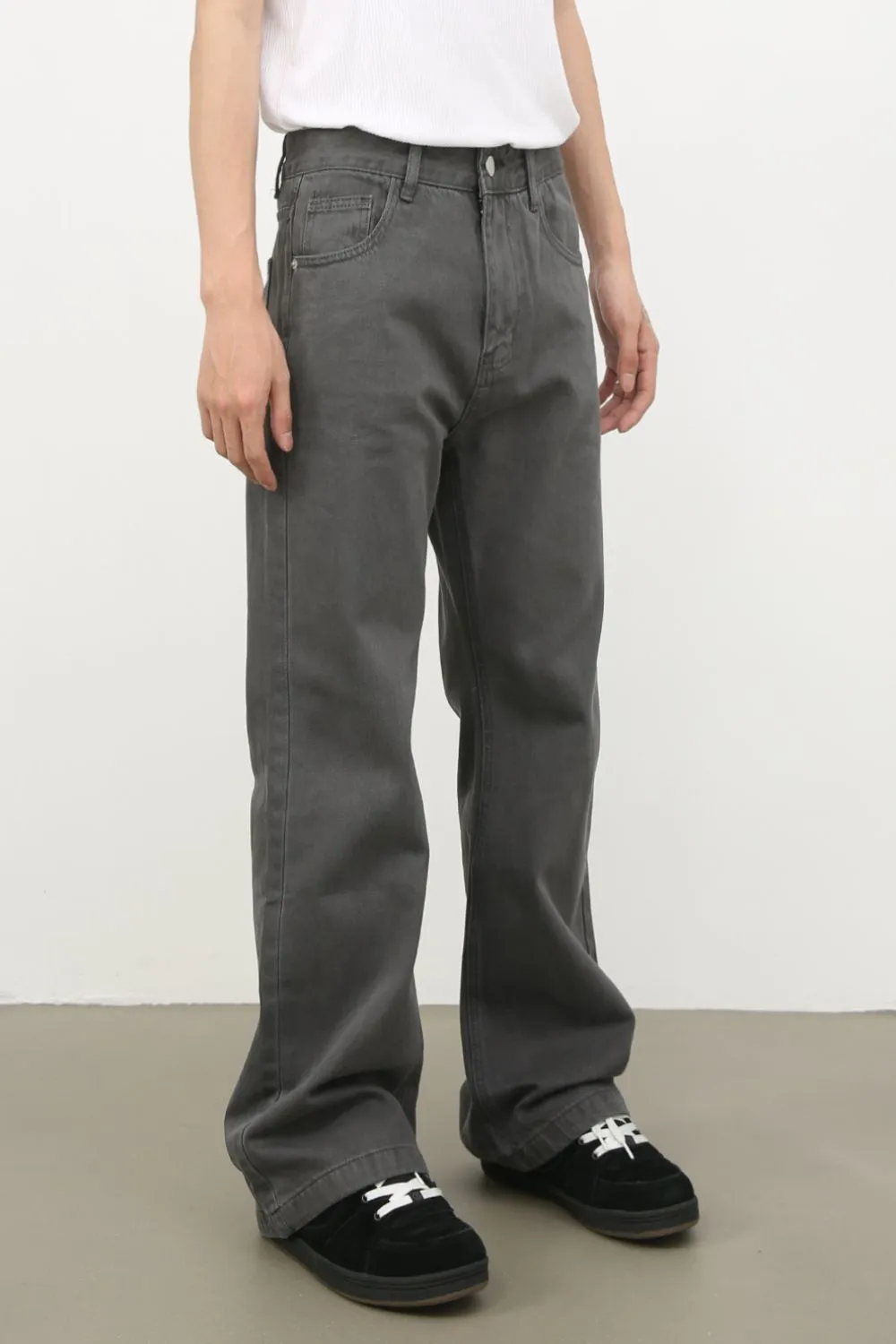 Men's Mid Rise Jeans with Pockets, image 4