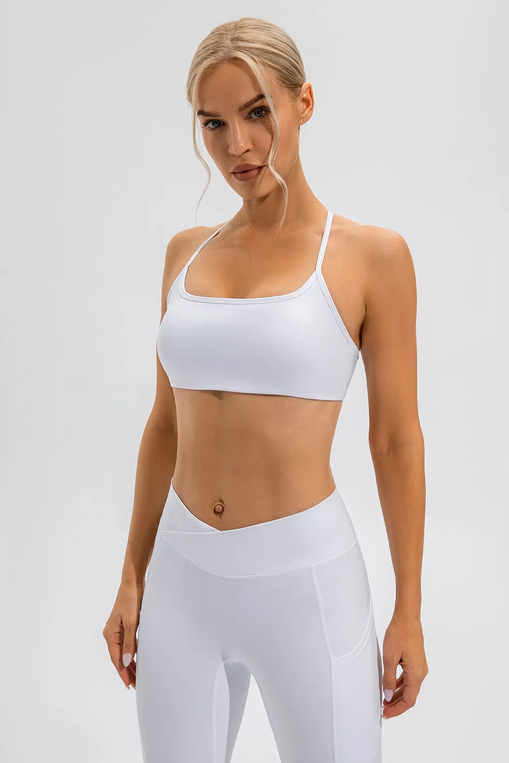 Crisscross Spaghetti Strap Active Cami, image 14